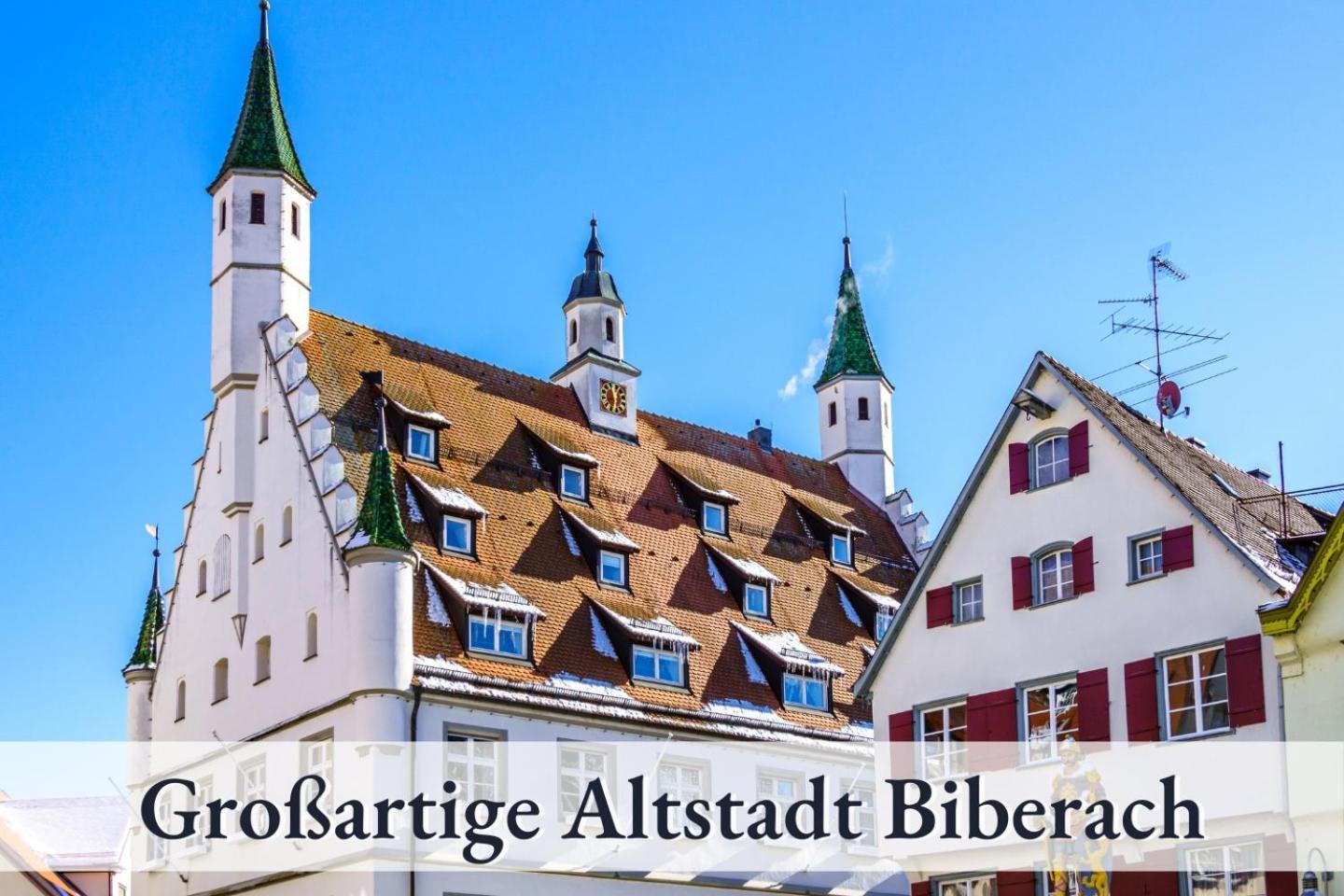 Relaxapartment 2 Massagesessel Smarttv Kueche Biberach an der Riß Eksteriør billede
